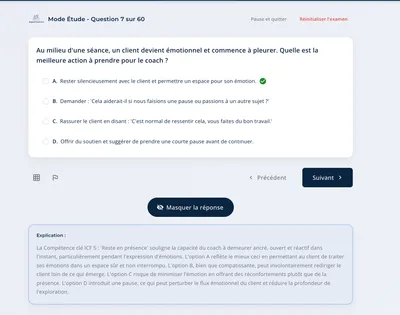Mode Étude & Explications approfondies