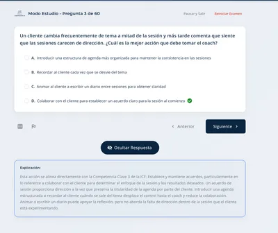 Modo de Estudio y Explicaciones en Profundidad