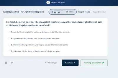 Drei vollständige Übungstests