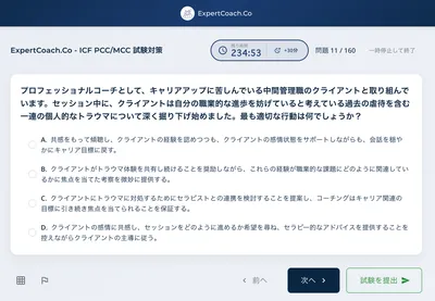 本格的な試験シミュレーター